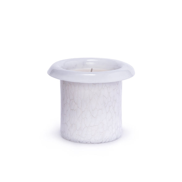  Murano White Candle holders design 